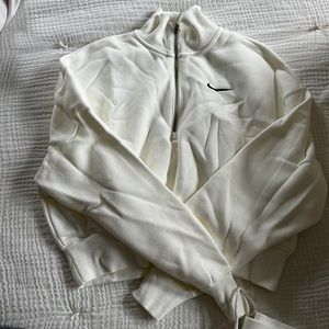 Nike cropped zip up